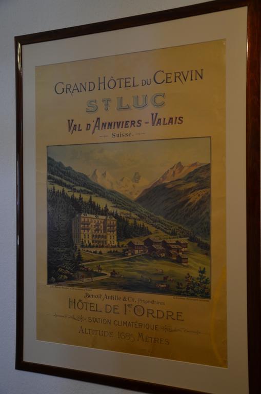 Guesthouse & Hotel Le Cervin Vissoie Esterno foto